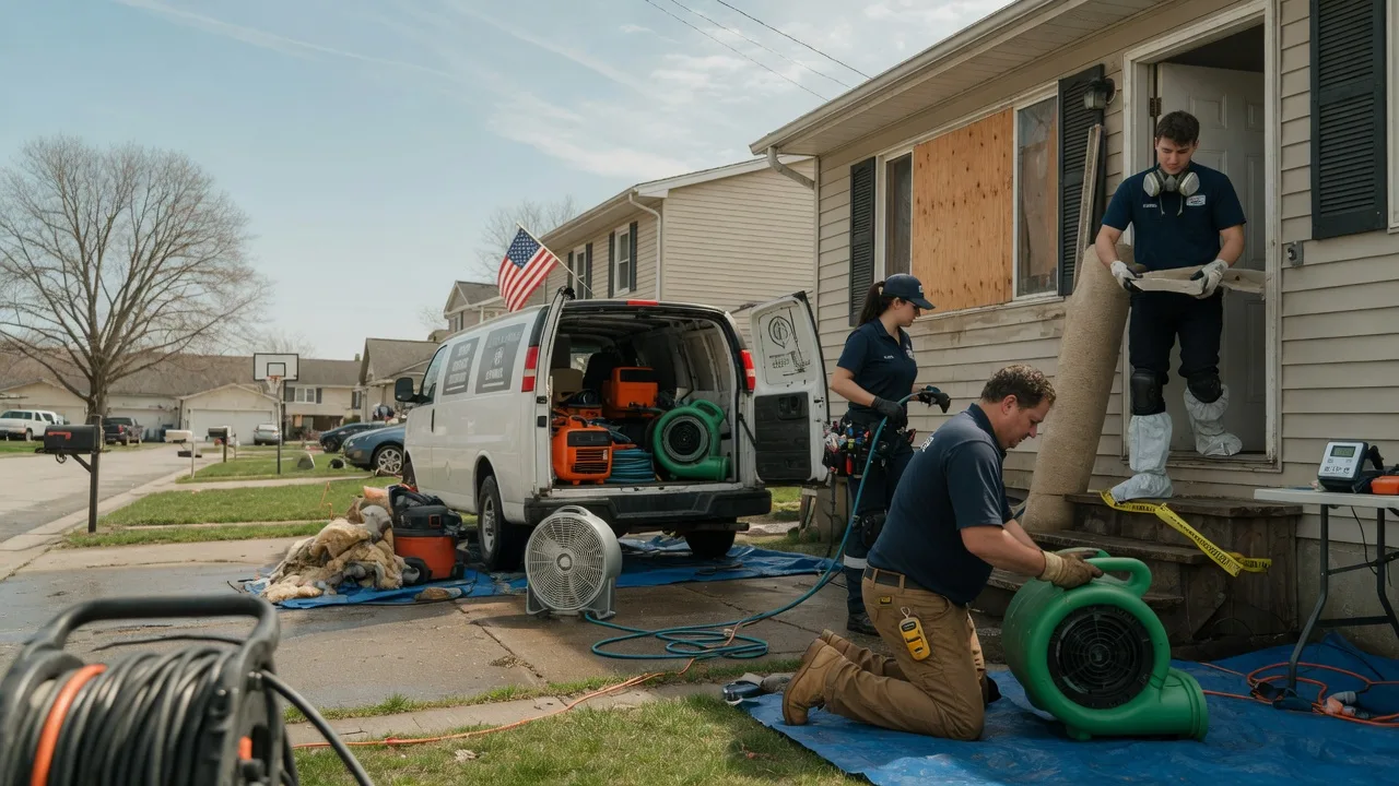 Water Damage Restoration in Osterburg, PA near me